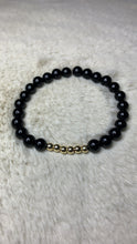 Load image into Gallery viewer, Black Agate bracelet