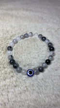 Load image into Gallery viewer, Tourmalated Quartz bracelet