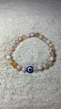 Load image into Gallery viewer, Flower Agate bracelet