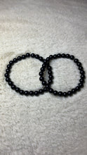 Load image into Gallery viewer, Black Agate bracelet