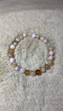 Load image into Gallery viewer, Flower Agate bracelet
