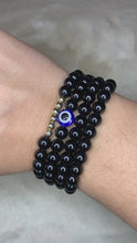 Load and play video in Gallery viewer, Black Agate bracelet
